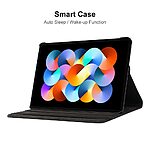 Περιστρεφόμενη Θήκη Tablet ENKAY HAT PRINCE για Xiaomi Redmi Pad SE 11", Δερματίνη PU + PC, Αυτόματη Ύπνος/Αφύπνιση - μωβ σκούρο - Image 5