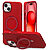 Θήκη Mercury Goospery® Magsafe Standing Silicone για iPhone 15 Plus κόκκινο