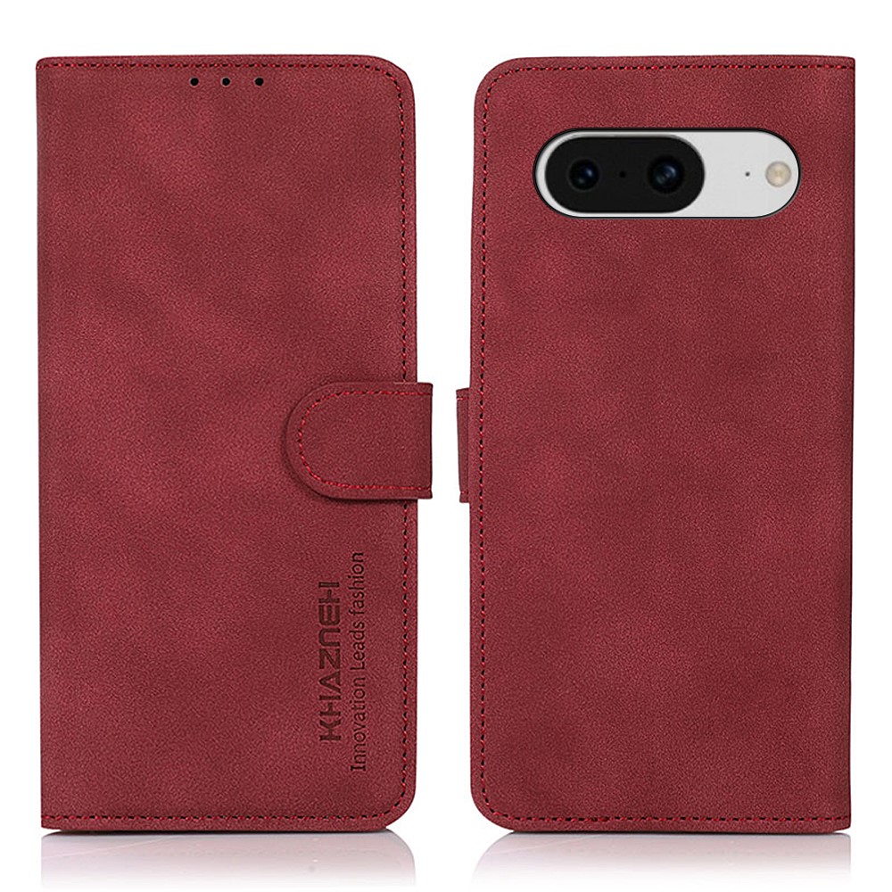 Θήκη Google Pixel 8 KHAZNEH Litchi Retro Texture Leather με βάση στήριξης Θήκη Google Pixel 8 KHAZNEH Litchi Retro Texture Leather με βάση στήριξης