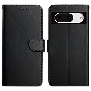 Θήκη Google Pixel 8 Mad Mask Leather Wallet Case V2_4 με βάση στήριξης