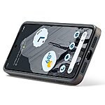 Θήκη Google Pixel 8 Pro 5G DG.MING PU Leather Sockproof Series Πλάτη από σκληρό πλαστικό με επένδυση δερματίνης καφέ - Image 3