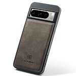 Θήκη Google Pixel 8 Pro 5G DG.MING PU Leather Sockproof Series Πλάτη από σκληρό πλαστικό με επένδυση δερματίνης καφέ - Image 5