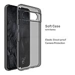Θήκη Google Pixel 8 Pro 5G IMAK UX-5 Series Soft TPU πλάτη διάφανη μαύρο - Image 2