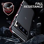 Θήκη Google Pixel 8 Pro 5G LUPHIE Προστατευτικό Premium v2 Μεταλλικό bumper και ειδικό κλείδωμα με βίδες μαύρο - Image 3