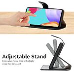 Θήκη Google Pixel 8 Pro 5G Mad Mask Leather Wallet Case V2_4 με βάση στήριξης, υποδοχές καρτών και μαγνητικό κούμπωμα Flip Wallet από αυθεντικό δέρμα μαύρο - Image 4