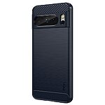 Θήκη Google Pixel 8 Pro 5G MOFI Brushed V2 TPU Carbon Πλάτη μπλε - Image 2