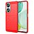 Θήκη Huawei Nova 11i Mad Mask Brushed TPU Carbon Πλάτη κόκκινο