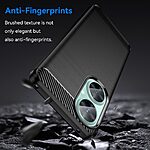 Θήκη Huawei Nova 11i Mad Mask Brushed TPU Carbon Πλάτη μαύρο - Image 3