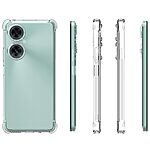 Θήκη Huawei Nova 11i OEM Silicone Sockproof Dual layer Transparent Πλάτη TPU - Image 2