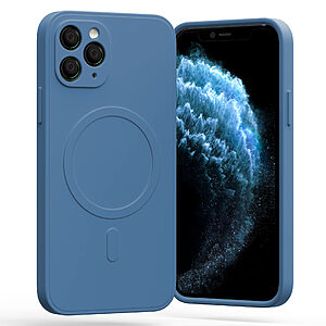 Θήκη Mercury Goospery® Semi Silicon MagSafe για iPhone 11 Pro μπλε