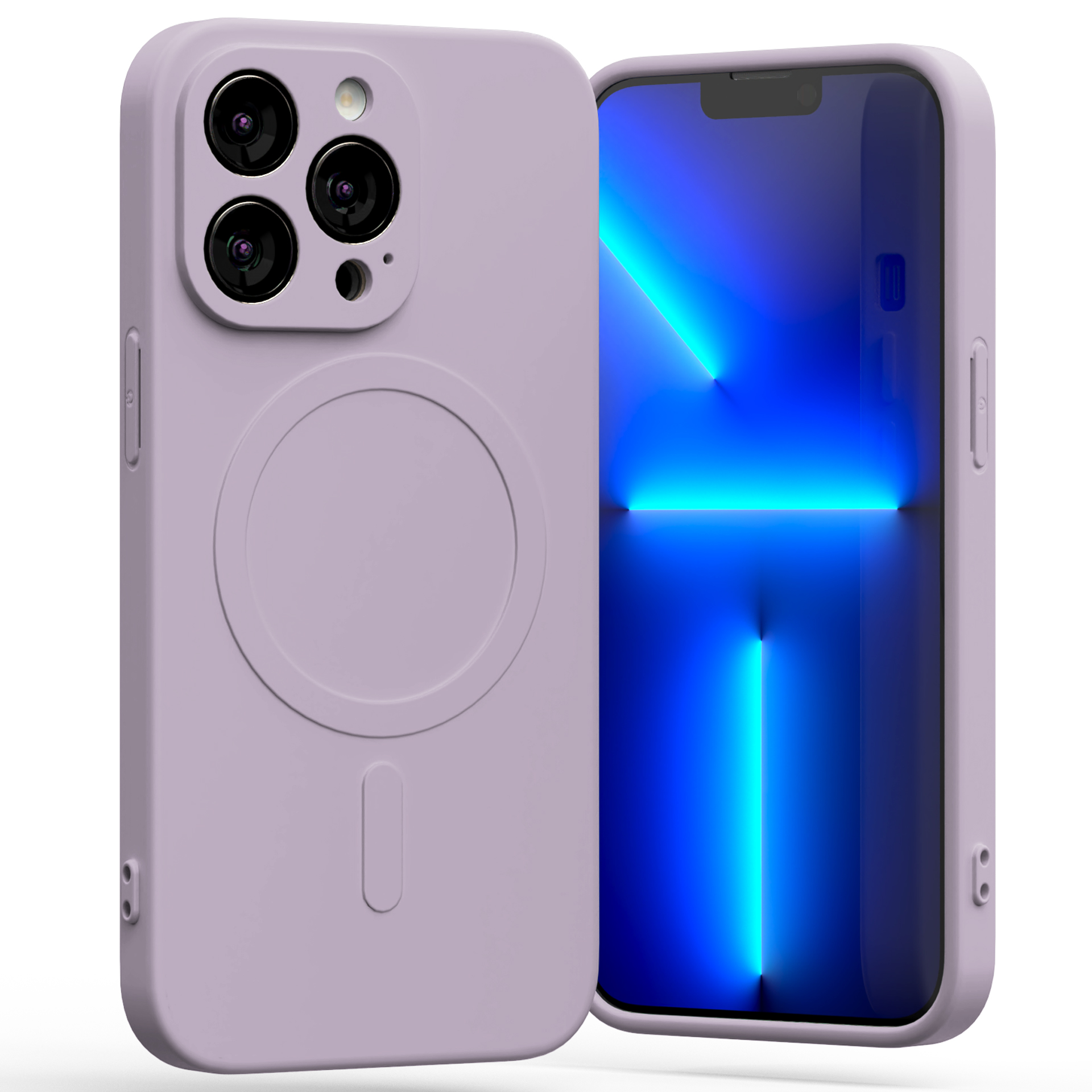 Θήκη Mercury Goospery® Semi Silicon MagSafe για iPhone 13 Pro μωβ Θήκη Mercury Goospery® Semi Silicon MagSafe για iPhone 13 Pro μωβ