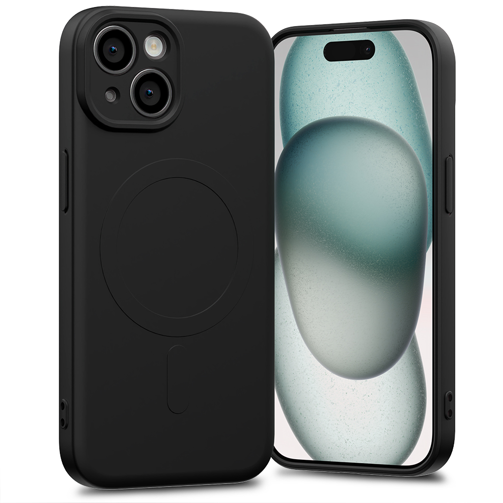 Θήκη Mercury Goospery® Semi Silicon MagSafe για iPhone 14 μαύρο Θήκη Mercury Goospery® Semi Silicon MagSafe για iPhone 14 μαύρο