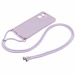 Θήκη Xiaomi 13T 5G / 13T Pro 5G OEM Soft Silicone Sockproof v2 πλάτη με κορδόνι από αντικραδασμικό TPU μωβ - Image 2