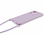 Θήκη Xiaomi 13T 5G / 13T Pro 5G OEM Soft Silicone Sockproof v2 πλάτη με κορδόνι από αντικραδασμικό TPU μωβ - Image 3