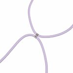 Θήκη Xiaomi 13T 5G / 13T Pro 5G OEM Soft Silicone Sockproof v2 πλάτη με κορδόνι από αντικραδασμικό TPU μωβ - Image 5