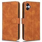 Θήκη Samsung Galaxy A04e / F04 OEM Leather Skin touch Feeling με βάση στήριξης