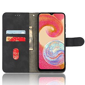 υποδοχές καρτών και μαγνητικό κούμπωμα μαύρο