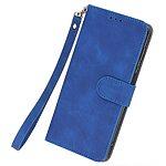 Θήκη Samsung Galaxy A04e / F04 OEM Leather Skin touch Feeling με βάση στήριξης, υποδοχές καρτών και μαγνητικό κούμπωμα μπλε - Image 4