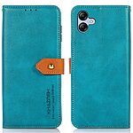 Θήκη Samsung Galaxy A04e / F04 KHAZNEH Leather Wallet Golden Clasp με βάση στήριξης