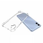 Θήκη Samsung Galaxy A04e / F04 OEM Silicone Sockproof V10 Anti-Slip Transparent Πλάτη με ενισχυμένες γωνίες TPU - Image 3