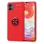 Θήκη Samsung Galaxy A04e / F04 OEM Magnetic Ring Kickstand / Μαγνητικό δαχτυλίδι / Βάση στήριξης TPU κόκκινο - Image 2
