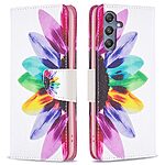Θήκη Samsung Galaxy M34 5G OEM Colorful Petals με βάση στήριξης