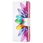 Θήκη Samsung Galaxy M34 5G OEM Colorful Petals με βάση στήριξης, υποδοχές καρτών και μαγνητικό κούμπωμα Flip Wallet από συνθετικό δέρμα και TPU - Image 5