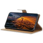 Θήκη Samsung Galaxy M34 5G Mad Mask Leather Wallet Case με βάση στήριξης, υποδοχές καρτών και μαγνητικό κούμπωμα Flip Wallet από συνθετικό δέρμα ασημί - Image 3