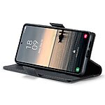 Θήκη Samsung Galaxy S23 FE 5G CaseMe 023 Series Πορτοφόλι με βάση στήριξης, υποδοχές καρτών και μαγνητικό κούμπωμα από συνθετικό δέρμα και TPU μαύρο - Image 4