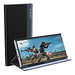 Θήκη Samsung Galaxy S23 FE 5G OEM Half Mirror View Stand Cover με μαγνητικό κούμπωμα από συνθετικό δέρμα ροζ - Image 4