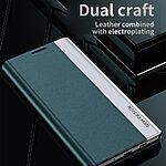 Θήκη Samsung Galaxy S23 FE 5G New Design Leather Stand Cover από συνθετικό δέρμα λευκό - Image 3