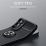 Θήκη Samsung Galaxy S23 FE 5G OEM Magnetic Ring Kickstand / Μαγνητικό δαχτυλίδι / Βάση στήριξης TPU μπλε - Image 4