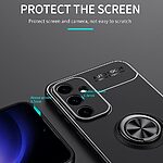 Θήκη Samsung Galaxy S23 FE 5G OEM Magnetic Ring Kickstand / Μαγνητικό δαχτυλίδι / Βάση στήριξης TPU μπλε - Image 5