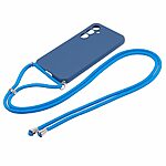 Θήκη Samsung Galaxy S23 FE 5G OEM Soft Silicone Sockproof v3 πλάτη με κορδόνι από αντικραδασμικό TPU μπλε σκούρο - Image 2