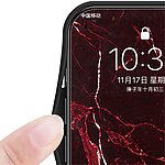 Θήκη Xiaomi Redmi Note 13 5G OEM σχέδιο Marble με Πλάτη Tempered Glass TPU μαύρο - Image 3