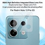 Αντιχαρακτικό γυαλί κάμερας IMAK για Xiaomi Redmi Note 13 Pro 5G Camera lens Tempered Glass 9H – 0.15mm - Image 4
