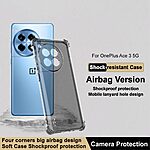 Θήκη OnePlus 12R 5G IMAK Airbag Series με ενισχυμένες γωνίες από Premium ανθεκτικό TPU μαύρο - Image 2