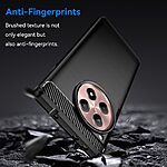 Θήκη OnePlus 12R 5G Mad Mask Brushed TPU Carbon Πλάτη μαύρο - Image 3