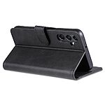 Θήκη Samsung Galaxy A05s AZNS Litchi Retro AZNS Texture Leather με βάση στήριξης, υποδοχές καρτών και μαγνητικό κούμπωμα μαύρο - Image 4