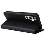 Θήκη Samsung Galaxy A05s YIKATU Folio Series με βάση στήριξης, υποδοχή καρτών και μαγνητικό κούμπωμα Flip Wallet από συνθετικό δέρμα και TPU μαύρο - Image 3