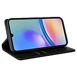 Θήκη Samsung Galaxy A05s YIKATU Folio Series με βάση στήριξης, υποδοχή καρτών και μαγνητικό κούμπωμα Flip Wallet από συνθετικό δέρμα και TPU μαύρο - Image 4