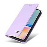 Θήκη Samsung Galaxy A05s YIKATU Folio Series με βάση στήριξης, υποδοχή καρτών και μαγνητικό κούμπωμα Flip Wallet από συνθετικό δέρμα και TPU μωβ - Image 5