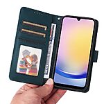 Θήκη Samsung Galaxy A25 5G BETOPNICE Leather Wallet v005 με μαγνητική αποσπόμενη πλάτη, βάση στήριξης, υποδοχές καρτών και μαγνητικό κούμπωμα μπλε - Image 5