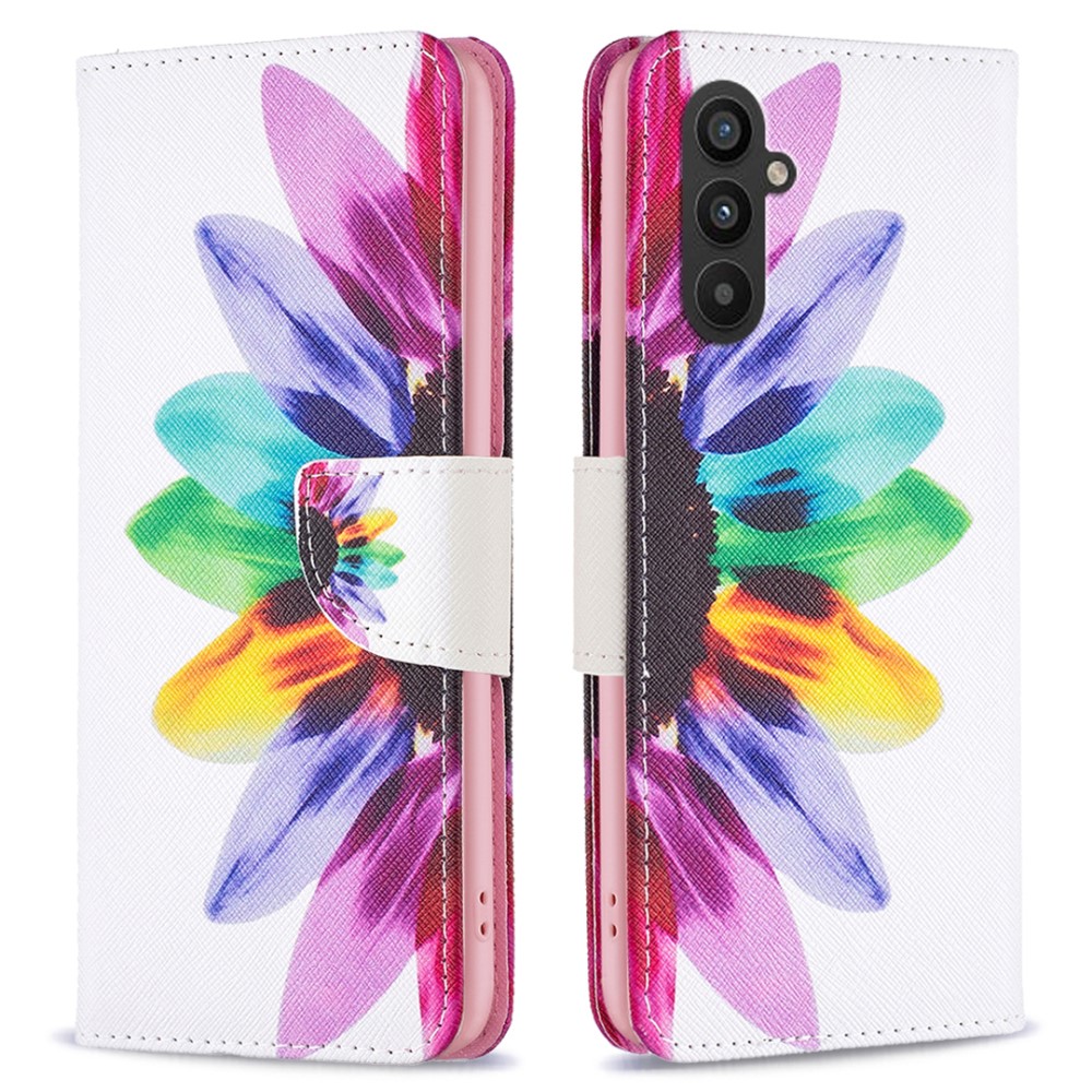 Θήκη Samsung Galaxy A25 5G OEM Colorful Petals με βάση στήριξης Θήκη Samsung Galaxy A25 5G OEM Colorful Petals με βάση στήριξης