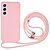 Θήκη Samsung Galaxy A25 5G OEM Soft Silicone Sockproof v3 πλάτη με κορδόνι από αντικραδασμικό TPU ροζ