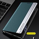 Θήκη Samsung Galaxy S24 5G New Design Leather Stand Cover από συνθετικό δέρμα μπλε σκούρο - Image 4