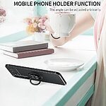 Θήκη Samsung Galaxy S24 5G OEM Magnetic Ring Kickstand / Μαγνητικό δαχτυλίδι / Βάση στήριξης TPU μαύρο - Image 4