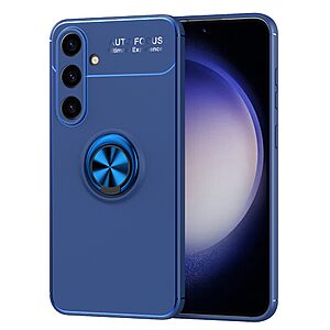 Θήκη Samsung Galaxy S24 5G OEM Magnetic Ring Kickstand / Μαγνητικό δαχτυλίδι / Βάση στήριξης TPU μπλε