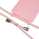 Θήκη Samsung Galaxy S24 5G OEM Soft Silicone Sockproof v3 πλάτη με κορδόνι από αντικραδασμικό TPU ροζ - Image 4