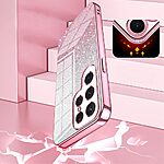 Θήκη Samsung Galaxy S24 Ultra 5G OEM πλάτη με διακριτικό γκλίτερ V2 από αντικραδασμικό Premium TPU ασημί - Image 5